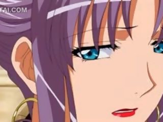 Fabulous blowjob i nærbilde med barmfager anime hottie