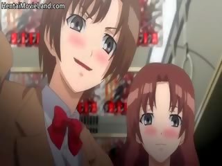 Innocent Brunette Anime Hoe Sucks dick Part4