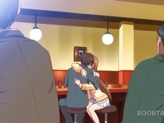 Ruda anime szkoła lalka seducing jej erotyczny nauczycielka
