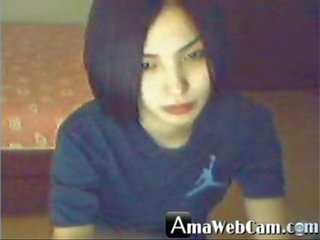 Yummy Korean girl, lascivious on webcam