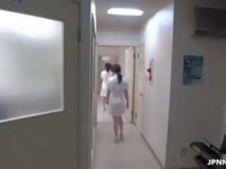اليابانية ممرضة يحصل على غير مطيع مع ل أقرن part6
